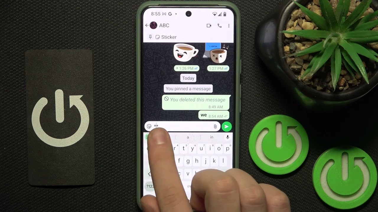 Как набирать текст жирным шрифтом в WhatsApp