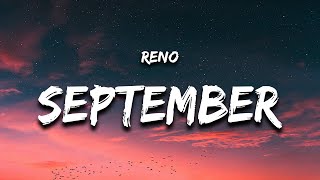 Reno - September Sparky Deathcap (Lyrics) chords