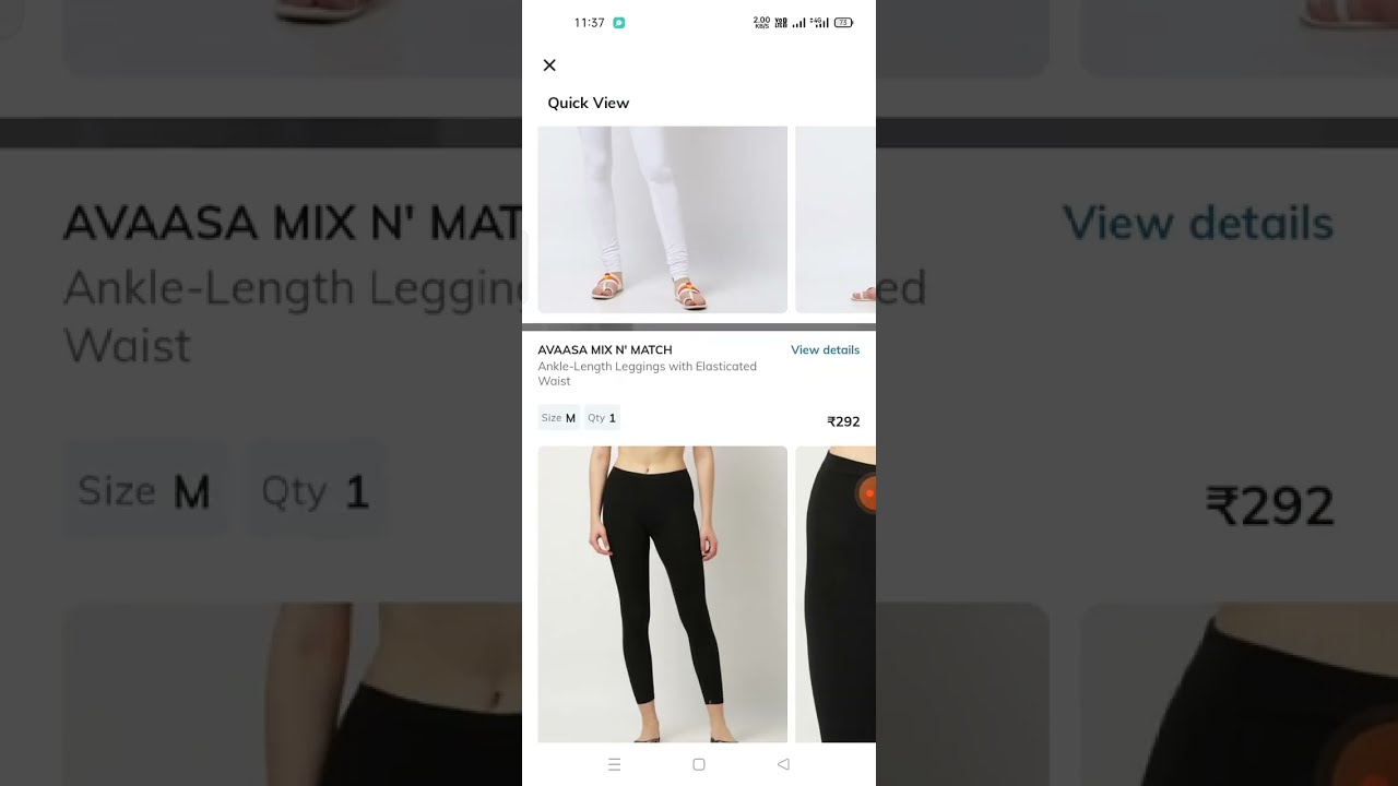 Ankle Length Leggings - Buy Ankle Length Leggings Online For Women - Myntra