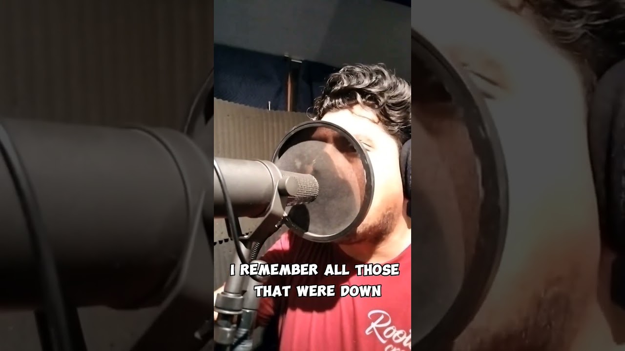 Down in Calecia 20th Anniversary remix and remaster.  Recording vocals. 