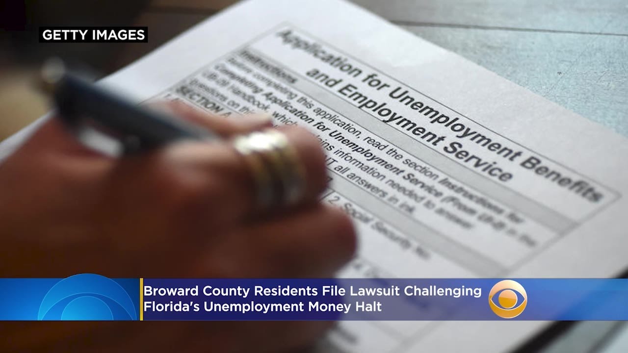 Broward County Residents File Lawsuit Challenging Florida's Unemployment Money Halt