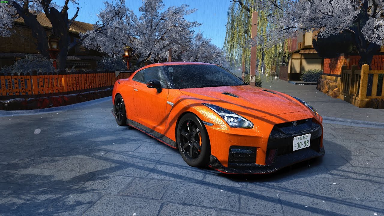 Relaxing Sound Rain Under Car Gtr R35 - 11 Hours Video