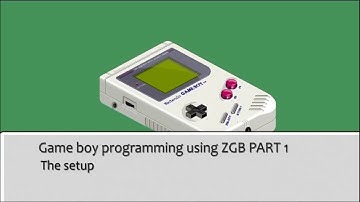 Gameboy Programming using ZGB Part 1 : The Setup