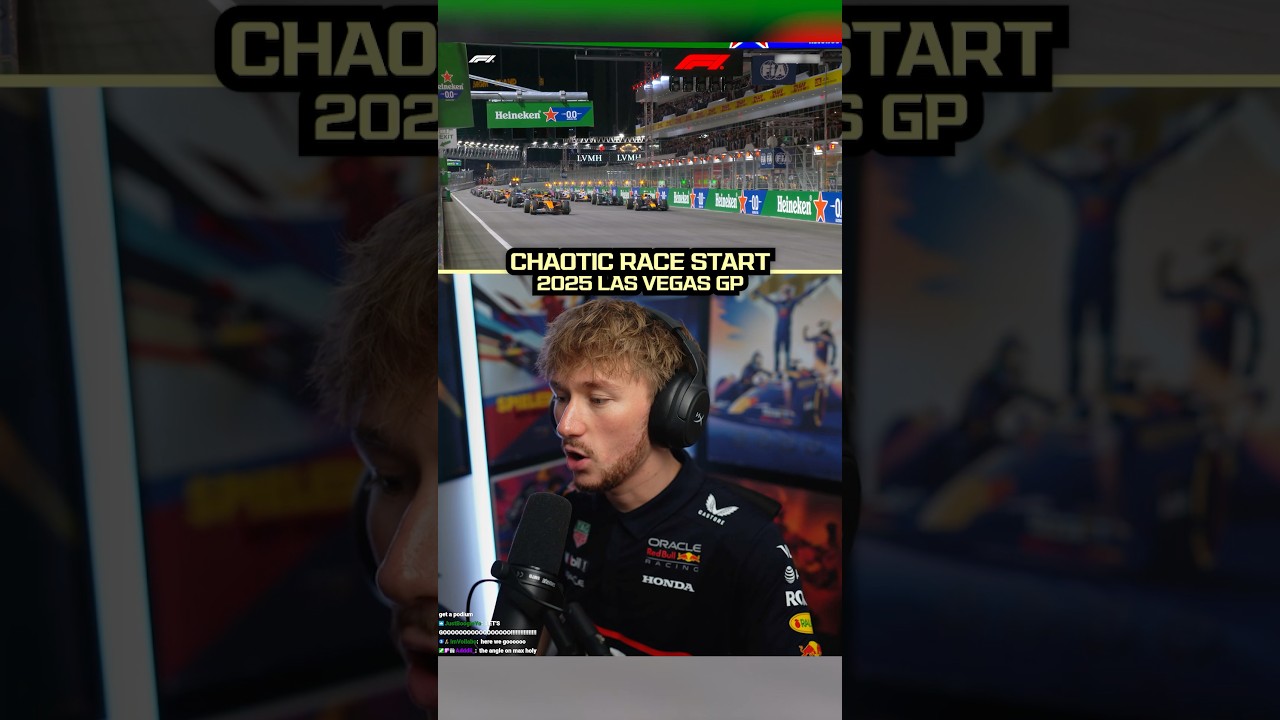 Очень ХАОТИЧНОЕ начало гонки 😳