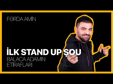Fərda Amin — Balaca Adamın Etirafları | İlk Stand Up Şou | Tam Versiya