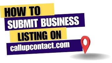 Mastering Local SEO: How to Submit Your Business Listing on CallUpContact.com