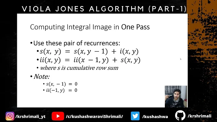Viola Jones Algorithm | Paper Review | Face Detection in OpenCV using Cascade Classifier (Part-1)
