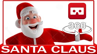 360° VR VIDEO - SANTA CLAUS - Penguin Back Home for Christmas - Happy New Year - VIRTUAL REALITY 3D