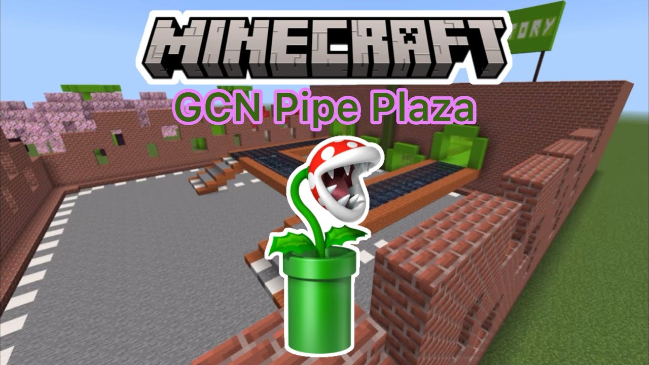 GCN Pipe Plaza in Minecraft - YouTube