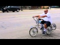 Hitting the switch on my lowrider bike