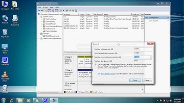 how to shrink volume in windows XP/Vista/7/8/10