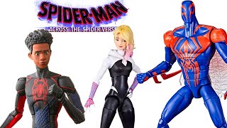 Spiderman Across the Spider Verse Movie Collection Spiderman 2099 Gwen Miles Amazing Details!