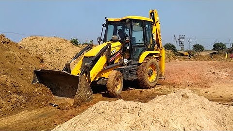JCB Front bucket dozing video | jcp working video | jcp Cartoon video | jcp video | jcb video | jcp