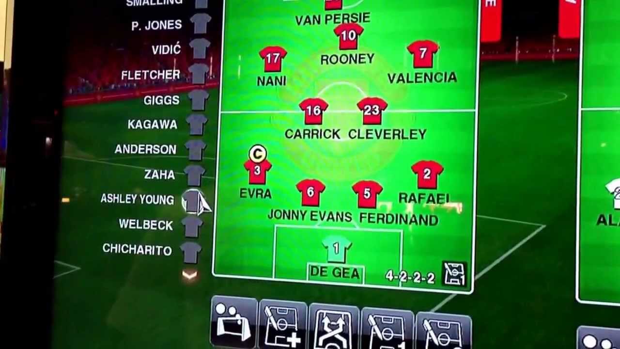 Pro Evolution Soccer 2014 (PES 2014) - Man Utd player ...
