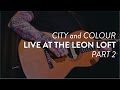 City and Colour performs "Lover Come Back" and "Two Coins" live at the Leon Loft