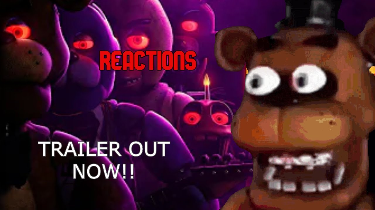 fnaf movie trailer reaction (its finally out!) - YouTube
