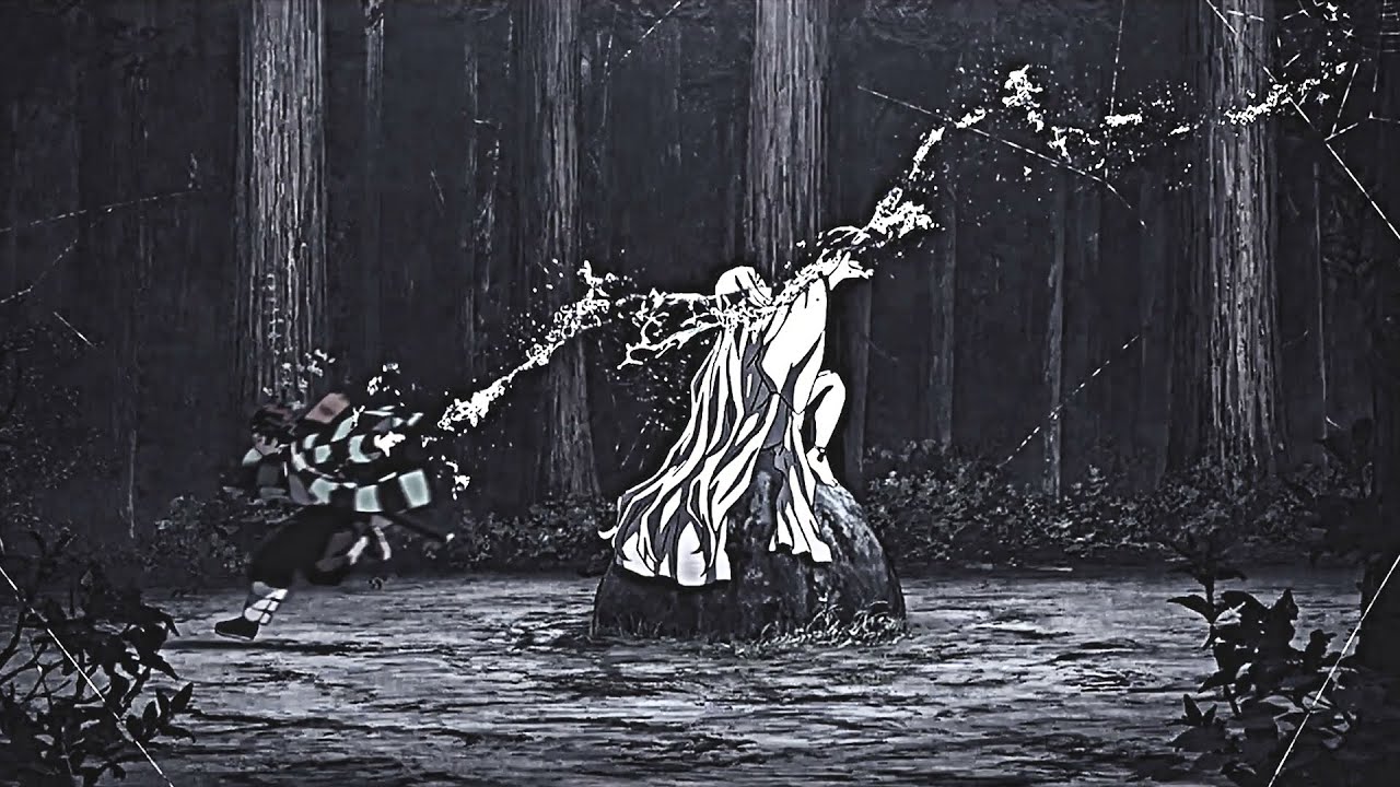 Demon Slayer Eyes blue like Atlantic Sad Edit YouTube