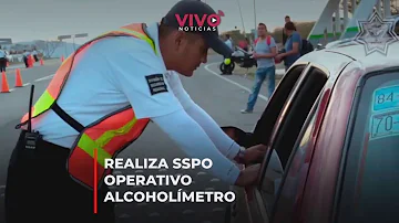 Realiza SSPO operativo alcoholímetro durante la Semana Santa en Oaxaca
