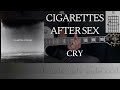 Cigarettes After Sex - Cry // Guitar cover with tabs tutorial