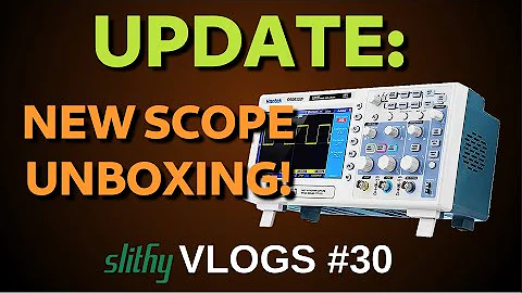 HANTEK SCOPE UNBOXING! -- Channel Update - slithy VLOGS #30