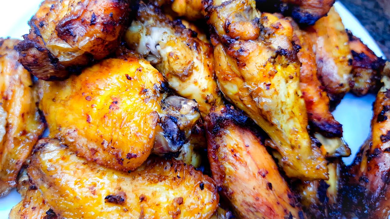 Hot Chicken Wings Recipe In Oven, I Can't Stop Eating. Spicy Chicken