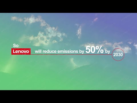 Lenovo Sets Science Based Targets for a More Sustainable Future