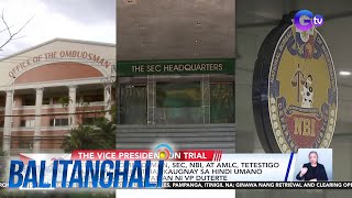 Mga tetestigo sa impeachment trial | Balitanghali