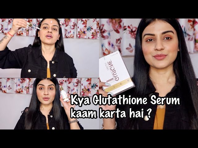 GLUTONE SERUM REVIEW | Best Affordable Face Serum for Skin Brightening? | Glutathione  Serum in India - YouTube