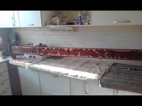 резная гардина своими руками часть 3