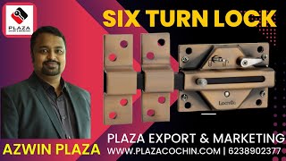 Six Turn Lock For Main Doors