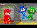CORUJITA SALVOU o MENINO GATO e LAGARTIXO da PRISÃO no Minecraft