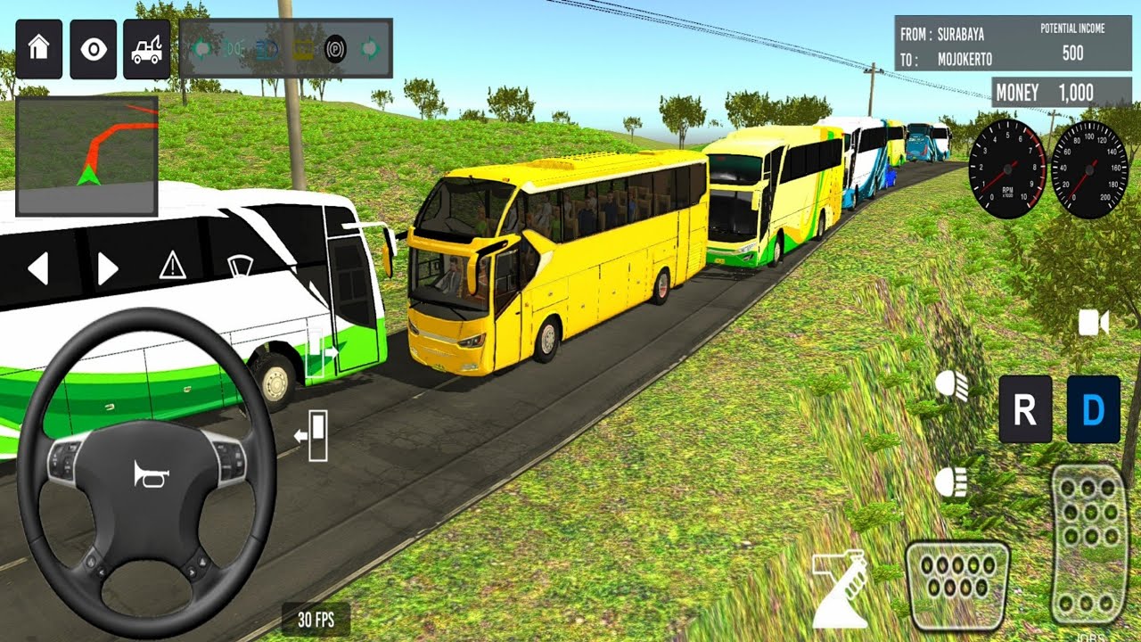 Euro Bus driving simulator public transportation Android gameplay 2026