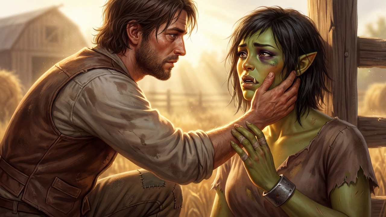 Одинокий фермер заказал орчанку по переписке — Она пришла в синяках и хромая, а потом всё изменилось