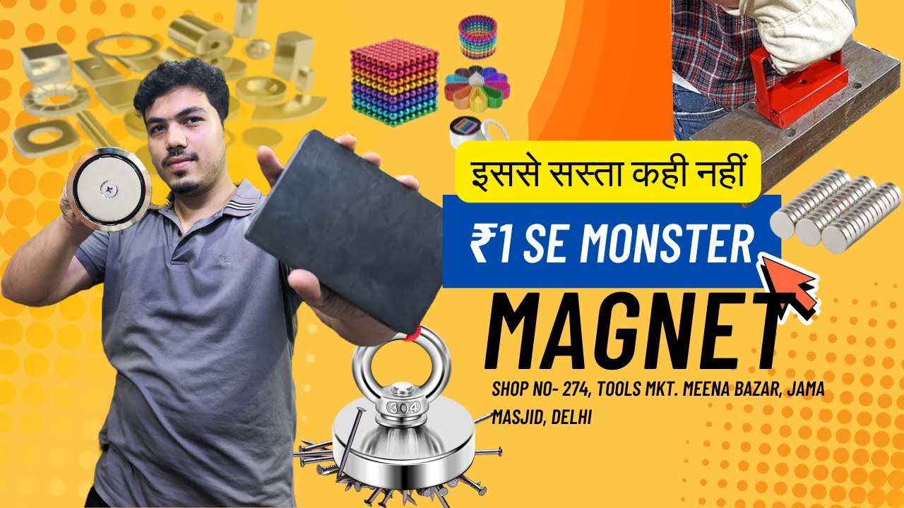 Neodymium Magnet Ka Khazana Sabse Powerful Magnets India Mein ...