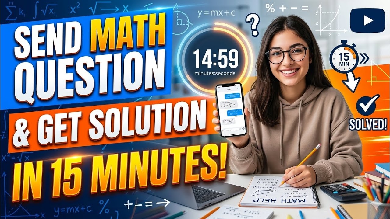 Send Math question and get answers in 15 minutes. The easiest and ...