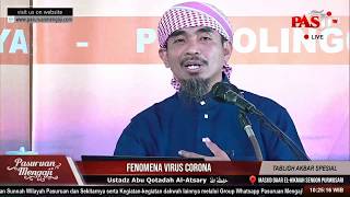 [ LIVE ] Tabligh Akbar : FENOMENA VIRUS CORONA - Ustadz Abu Qotadah