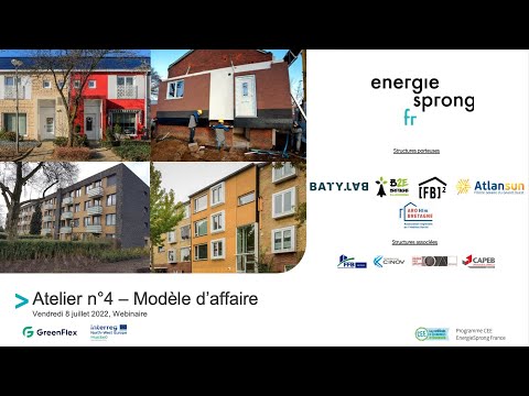 Atelier n°4 ÉnergieSprong Bretagne - Webinaire.