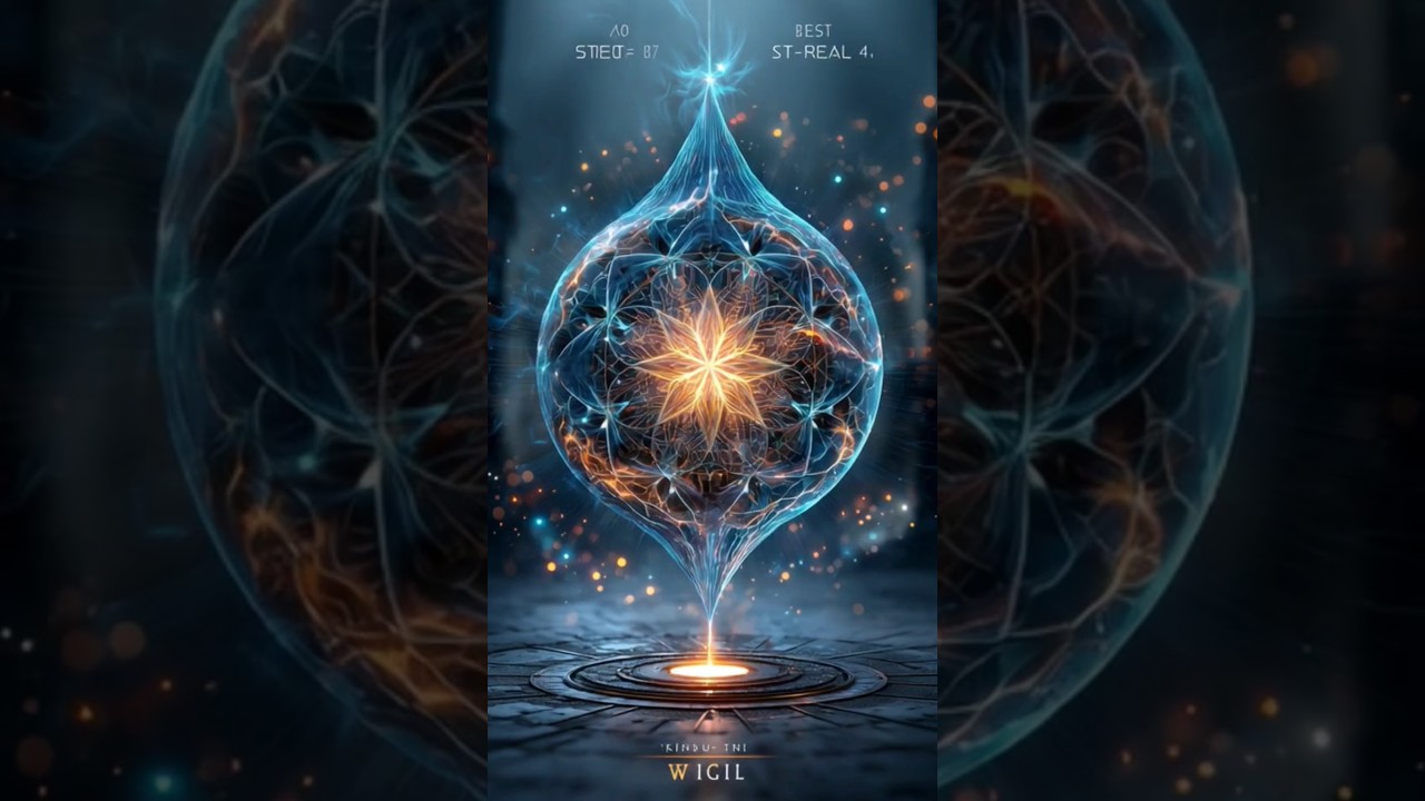 ⚡ “Fractal Genesis — The Birth of Light Geometry”