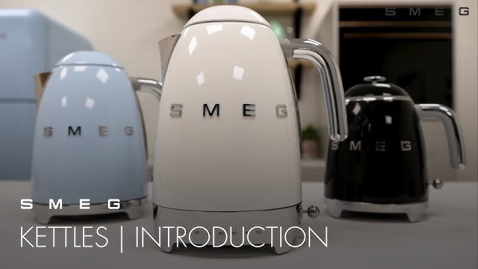 Smeg Retro Variable Temperature Kettle, Black #KLF04BLUS.