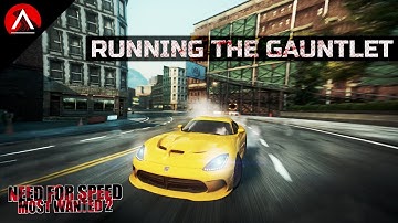 SRT Viper GTS - Running The Gauntlet - Need For Speed Most Wanted 2012 - Sprint Race Gameplay