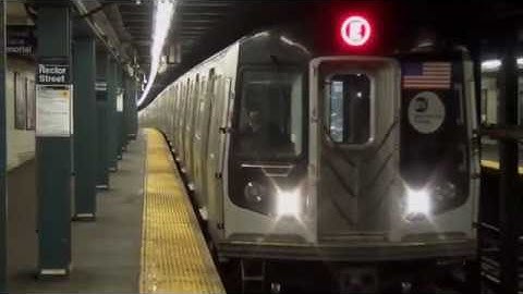 NYC Subway: (E) Trains via the (R) Line to Whitehall Street