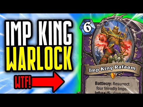 This deck is actually AMAZING! - Rafaam Imp Warlock! - Castle Nathria - Hearthstone Expansion