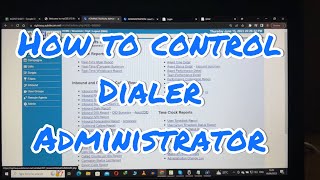 How To Control Dialer Administrator Irhamcallcenter