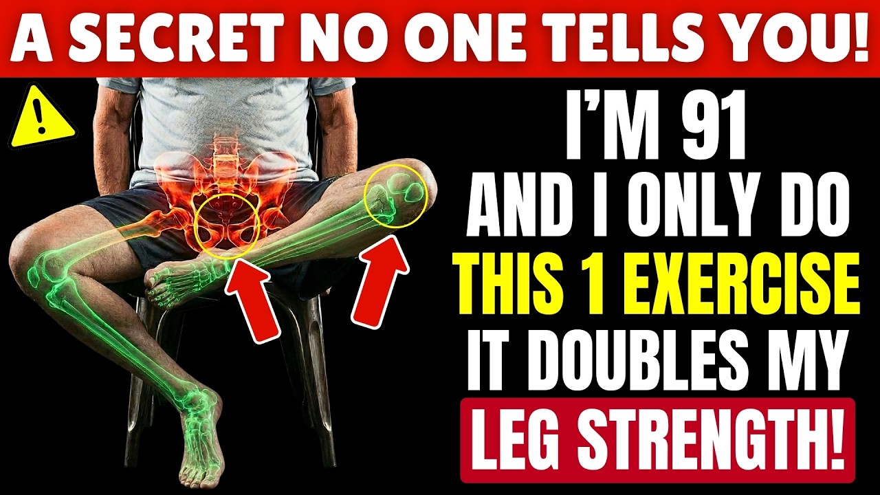Over 75? Your Legs Are Getting WEAKER Every Week — FIX It With 1 Easy Exercise | Senior Health Tips