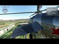 Mi-24 over Grozny, Chechnya