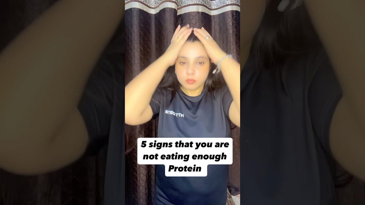 Lack of protein signs 