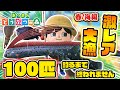 【100匹釣るまで終われません】まさかの激レア大漁でパニックにwww【北半球春・海編|あつまれどうぶつの森】
