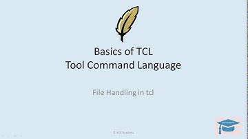 TCL lecture13 : TCL File Handling : File Read and Write in TCL - Part 2