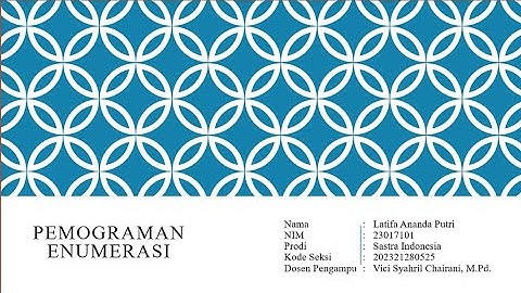 Tugas Ujian Akhir Semester Pengantar Coding