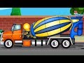 Mixer beton | Kendaraan | Video anak-anak | Formation & Uses | Concrete Mixer Truck | Kids Truck
